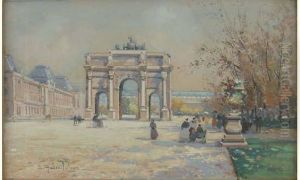 L'arc De Triomphe Du Caroussel