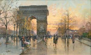L'arc De Trionphe A Paris