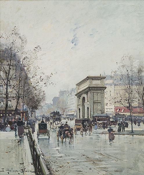A Paris Boulevard - view 1