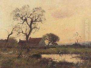 Country Landscape by Eugene Galien-Laloue