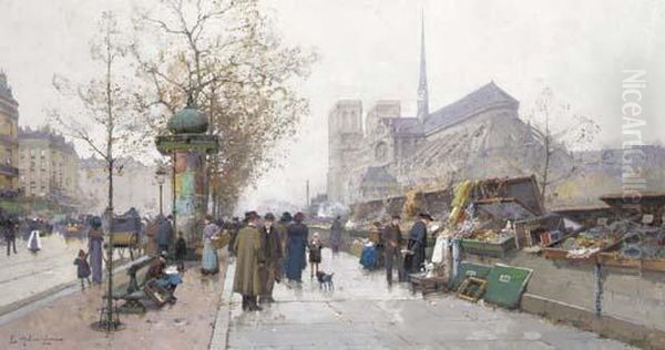 Bouquinistes Sur Le Quai De Tournelle, Paris - view 1