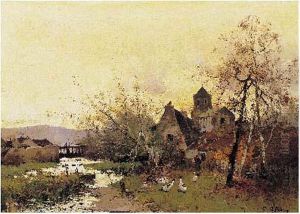 (pseudonyme De Galien-laloue) by Eugene Galien-Laloue