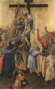 Deposition by Simone Martini