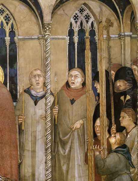 Burial of St Martin - view 1