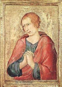 St John the Evangelist by Simone Martini