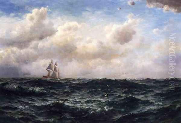 Ship at Sea - view 1