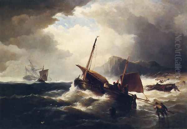 The Morning After the Wreck - view 1