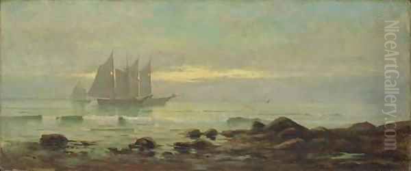 Shrimpers Returning from Work - view 1