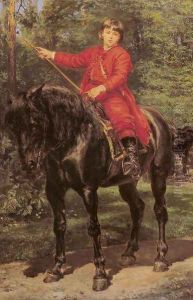 Portrait of the Artist's Son on Horseback