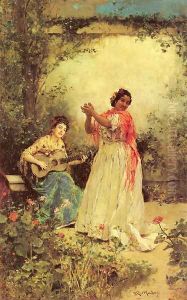 Bella y Canto by Raimundo de Madrazo y Garreta