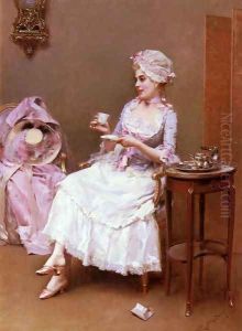 Hot Chocolate by Raimundo de Madrazo y Garreta