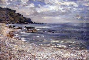 A Deserted Rocky Shore by William McTaggart