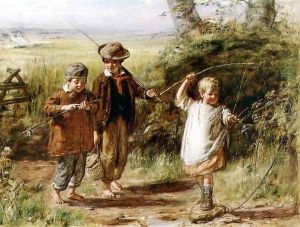 A Day's Fishing: Morning, 1866 by William McTaggart