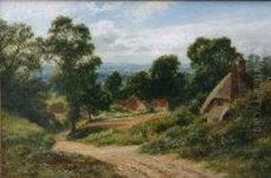 Rural Landscape With Thatched