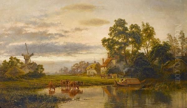 A Buckinghamshire Village - view 1