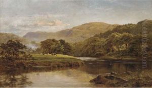 The Tranquil River, Summer by Robert Gallon