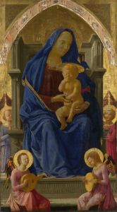 Madonna Enthroned (Madonna in trono) by Masaccio (Tommaso di Giovanni)