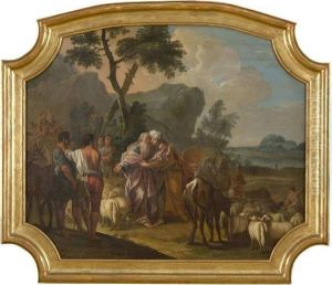 L'incontro Di Giuseppe Con Il Padre
 Giuseppe Che Interpreta I Sogni by Gaetano Gandolfi
