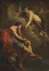 Diana And Endymion by Gaetano Gandolfi