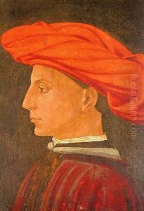 Portrait of a Young Man 1423-25 by Masaccio (Tommaso di Giovanni)