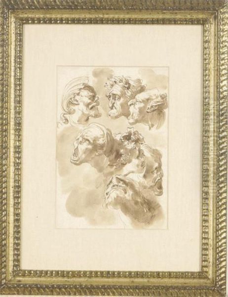 Grotesque Heads - view 1