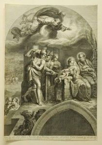 Die Anbetung Der Hirten by Gaetano Gandolfi