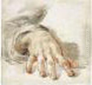 Study Of A Right Hand by Gaetano Gandolfi