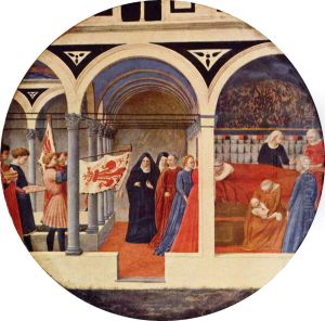 Birth Salver by Masaccio (Tommaso di Giovanni)