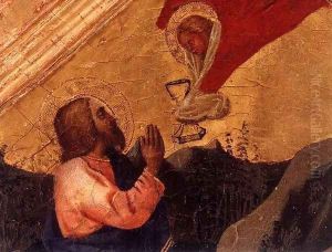Christ in the Garden of Gethsemane (detail) by Masaccio (Tommaso di Giovanni)