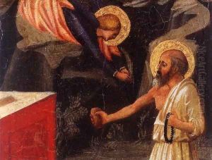 Christ in the Garden of Gethsemane (detail) 2 by Masaccio (Tommaso di Giovanni)