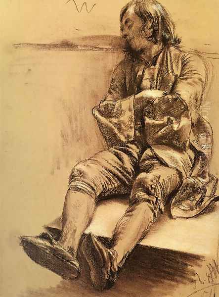 Schlafender (Man Asleep) - view 1