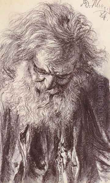 Portrait of an Old Man - view 1