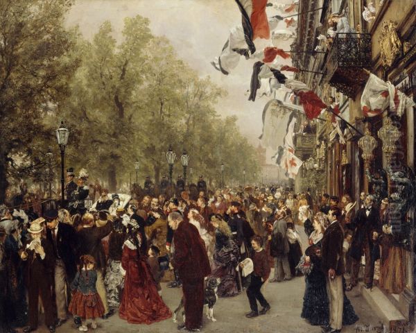 William I Departs for the Front, July 31 1870, 1871 - view 1