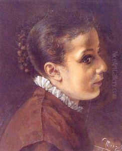 Head of a Girl 1851 Head of a Girl 1851