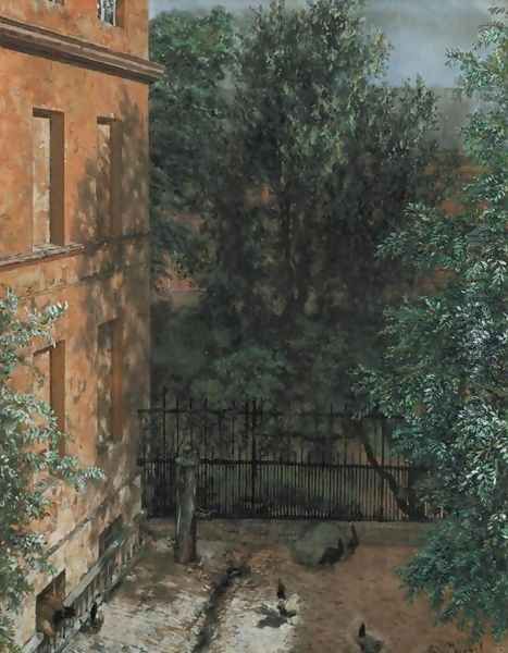 View into a Little Yard (Blick in einen kleinen Hof) - view 1