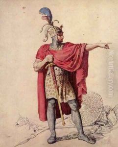 Alfred the Great by Adolph von Menzel