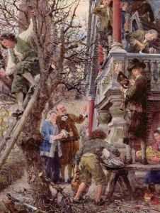 Beati Possidentes (Blessed are those who have) by Adolph von Menzel