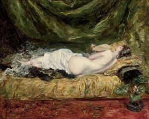 La Desnuda Inclinada