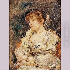 Retrato De Dama by Eduardo Leon Garrido