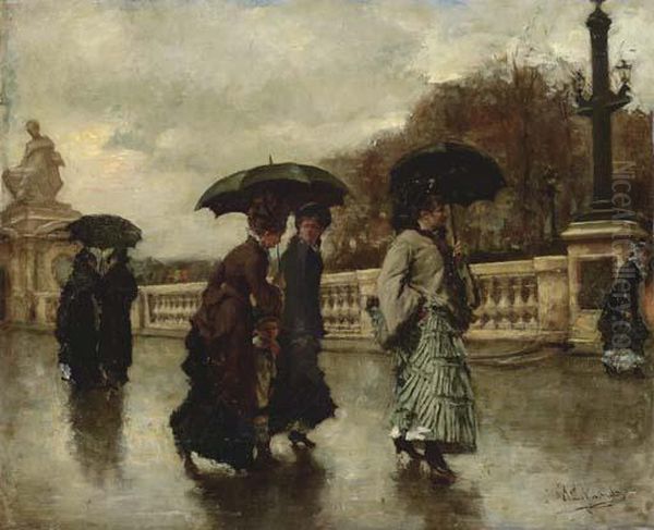 Elegantes Sous La Pluie - view 1