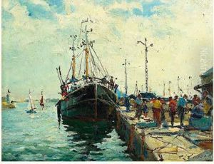 L'arrivee Du Poisson, St Vaast La Hougue by Eduardo Leon Garrido