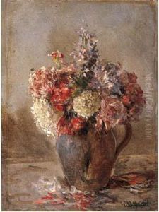 Le Pot De Fleurs by Eduardo Leon Garrido