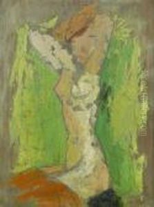 Female Nude Study by Henri Gaudier-Brzeska