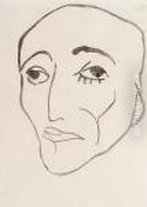 Head Of A Man by Henri Gaudier-Brzeska