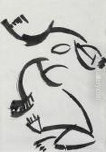 Abstract Design by Henri Gaudier-Brzeska