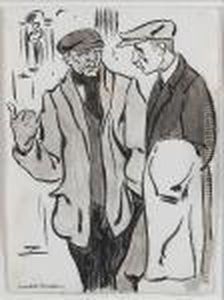 Two Workmen by Henri Gaudier-Brzeska