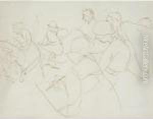 The Drawing Class by Henri Gaudier-Brzeska