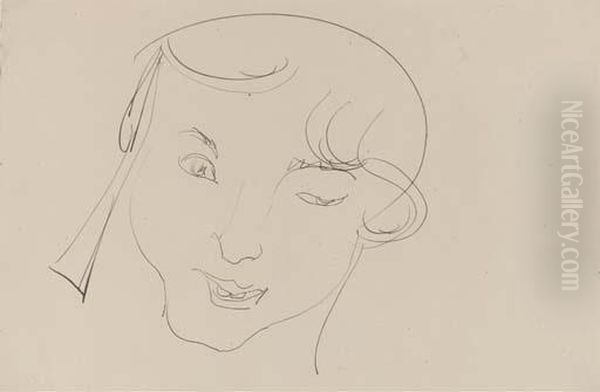 Head Of A Girl - view 1