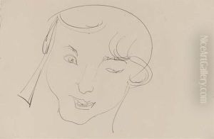 Head Of A Girl by Henri Gaudier-Brzeska