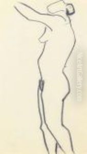 Nude Standing Facing Left